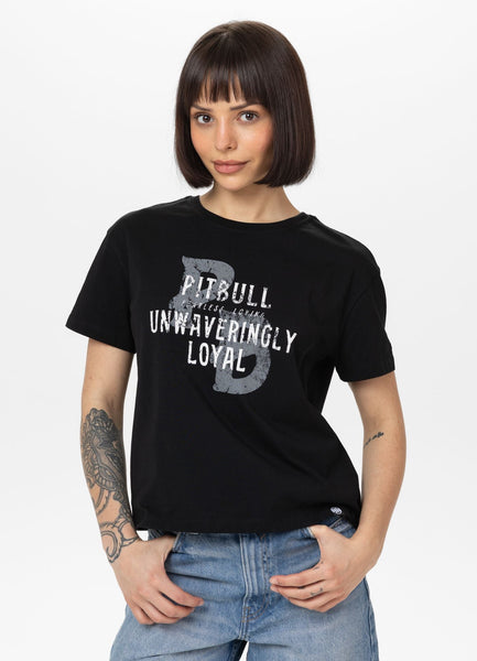 Women's T-Shirt Oversize LOYAL - Black