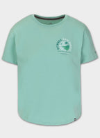 Women's T-Shirt Oversize PLANET SURF - Mint