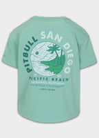 Women's T-Shirt Oversize PLANET SURF - Mint