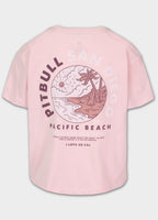 Women's T-Shirt Oversize PLANET SURF - Pink