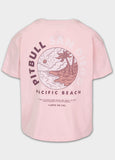 Women's T-Shirt Oversize PLANET SURF - Pink