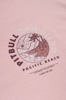 Women's T-Shirt Oversize PLANET SURF - Pink