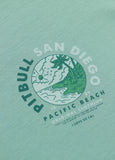Women's T-Shirt Oversize PLANET SURF - Mint