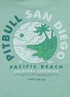 Women's T-Shirt Oversize PLANET SURF - Mint