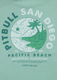 Women's T-Shirt Oversize PLANET SURF - Mint
