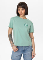 Women's T-Shirt Oversize PLANET SURF - Mint