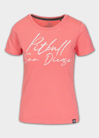 Women's T-Shirt PITBULL SD - Coral