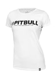 Women's T-Shirt Slim Fit Pitbull R - White