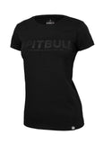 Women's T-Shirt Slim Fit Pitbull R - Black