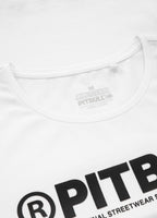 Women's T-Shirt Slim Fit Pitbull R - White