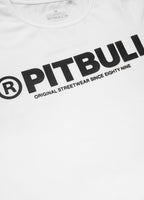 Women's T-Shirt Slim Fit Pitbull R - White