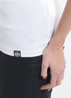 Women's T-Shirt Slim Fit SMALL LOGO - White