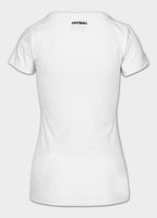 Women's T-Shirt Slim Fit SMALL LOGO - White