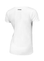 Women's T-Shirt Slim Fit SMALL LOGO - White