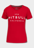 Women's T-Shirt USA CAL - Red