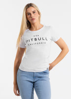 Women's T-Shirt USA CAL - White