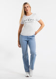 Women's T-Shirt USA CAL - White