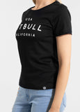 Women's T-Shirt USA CAL - Black