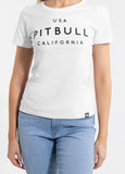 Women's T-Shirt USA CAL - White