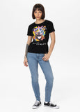 Women's T-Shirt WATERCOLOR - Black