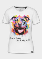 Women's T-Shirt WATERCOLOR - White