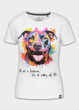 Women's T-Shirt WATERCOLOR - White