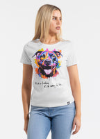 Women's T-Shirt WATERCOLOR - White