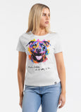 Women's T-Shirt WATERCOLOR - White