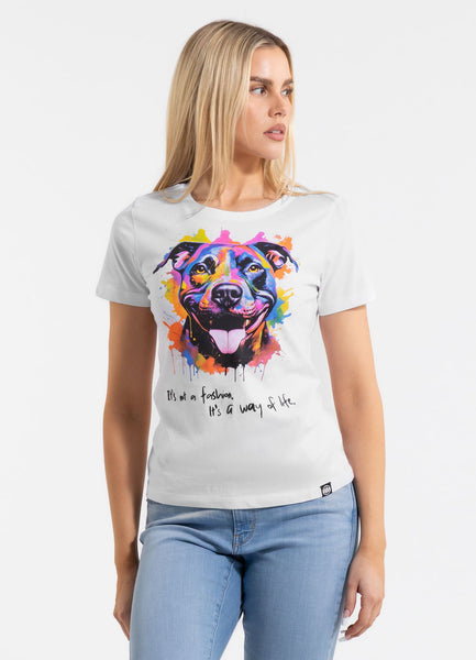 Women's T-Shirt WATERCOLOR - White