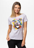 Women's T-Shirt WATERCOLOR - Lilac