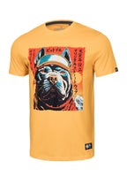 Men's T-Shirt FUJI - Pale yellow