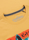 Men's T-Shirt FUJI - Pale yellow