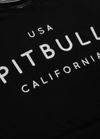 Men's T-Shirt Garment Washed USA CAL - Black