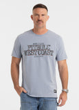 Men's T-Shirt Denim Washed ACE OF SPADES II - Blue