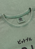 Men's T-Shirt Denim Washed BRAVERY - Green