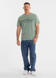 Men's T-Shirt Denim Washed BRAVERY - Green