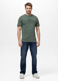 Men's T-Shirt Denim Washed MT. FUJI - Sage green
