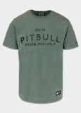 Men's T-Shirt Denim Washed MT. FUJI - Sage green