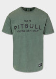 Men's T-Shirt Denim Washed MT. FUJI - Sage green