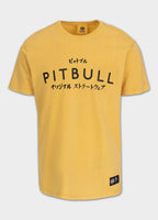 Men's T-Shirt Denim Washed MT. FUJI - Yellow