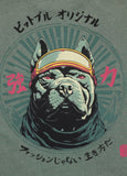 Men's T-Shirt Denim Washed MT. FUJI - Sage green