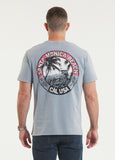 Men's T-Shirt Denim Washed OCEANSIDE - Blue