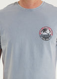 Men's T-Shirt Denim Washed OCEANSIDE - Blue