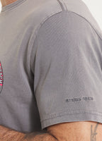 Men's T-Shirt Denim Washed OCEANSIDE - Gray