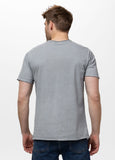 Men's T-Shirt Denim Washed Raw OPEN BEACH - Gray