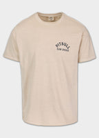Men's T-Shirt Denim Washed Raw PACIFIC - Light sand