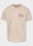 Men's T-Shirt Denim Washed Raw PACIFIC - Light sand