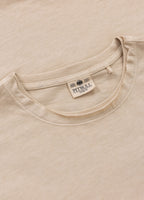 Men's T-Shirt Denim Washed Raw PACIFIC - Light sand