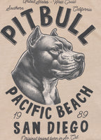 Men's T-Shirt Denim Washed Raw PACIFIC - Light sand