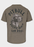 Men's T-Shirt Denim Washed Raw PACIFIC - Taupe